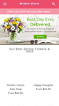 Mobile Screenshot of modernbloomfloral.com